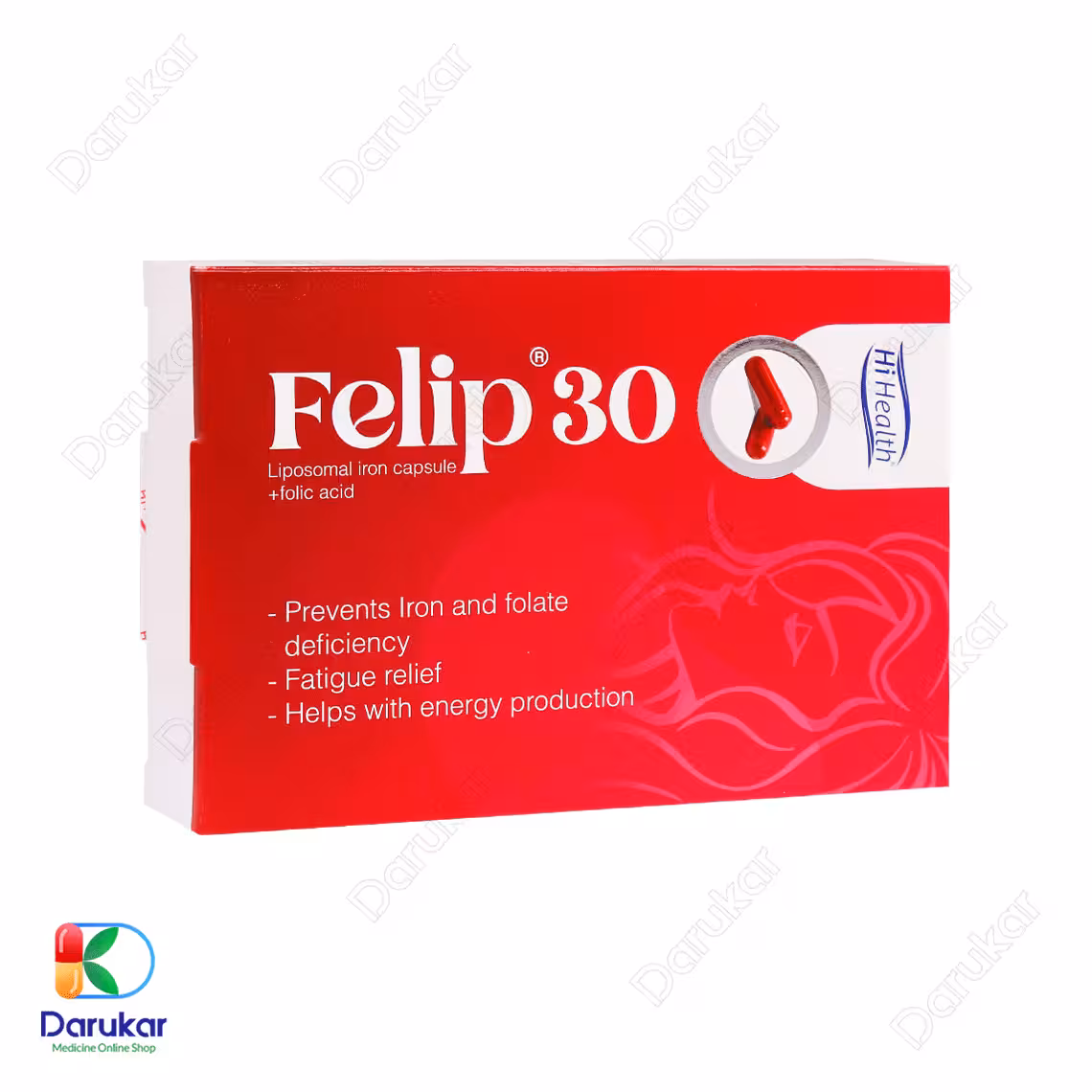 کپسول فلیپ 30 های هلث 30 عدد