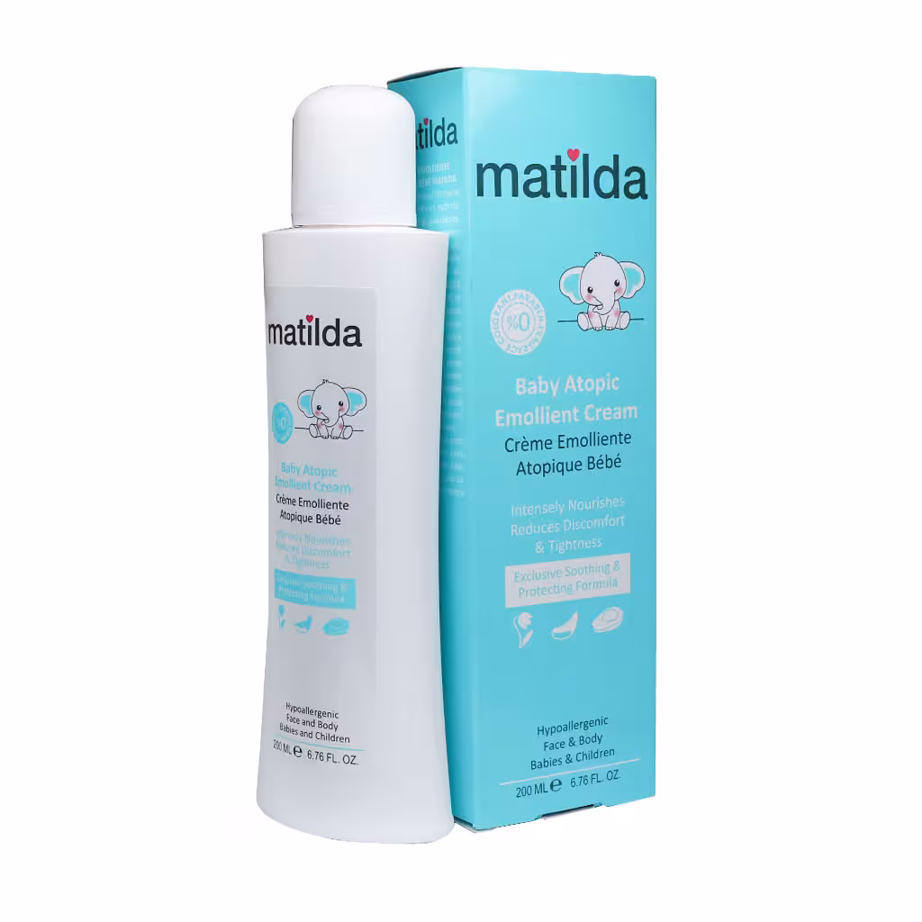 کرم مرطوب کننده آتوپیک کودک 200 میل ماتیلدا BABY ATOPIC EMOLLIENT CREAM MATILDA