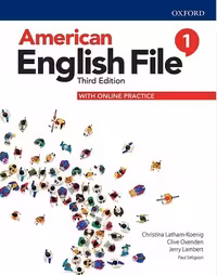 American English File 1 – SB WB DVD (3rd)