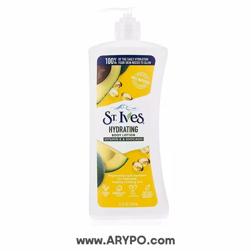 لوسیون ویتامین ای و آووکادو سینت ایوز مدل HYDRATING