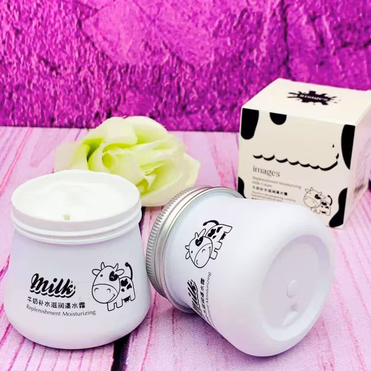 کرم شیر گاو طبیعی