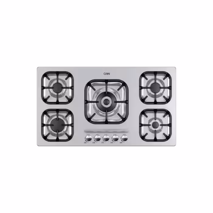 اجاق گاز استیل 5 شعله (multi step) کن مدل 523S