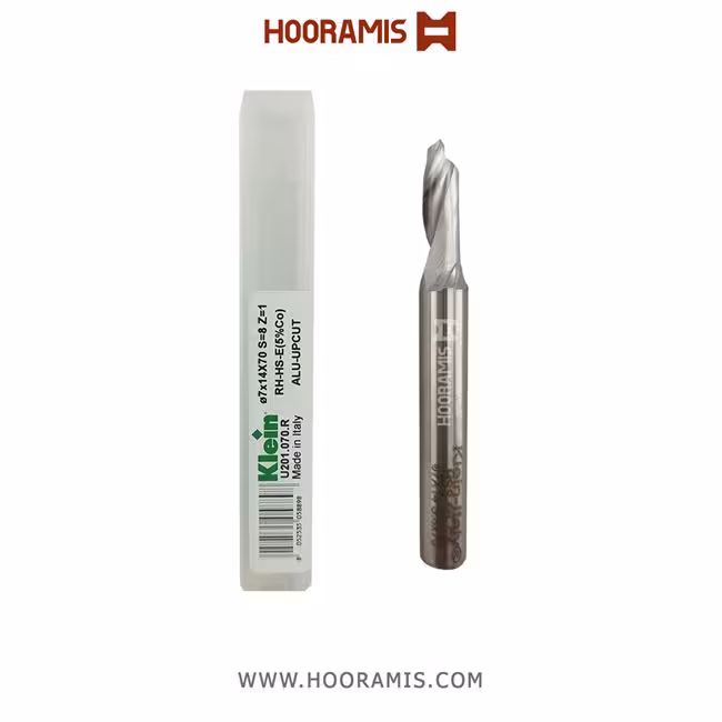 مته عمومی تک کاناله 8*70*14*7 از جنس HSS-E برند Klein ایتالیا