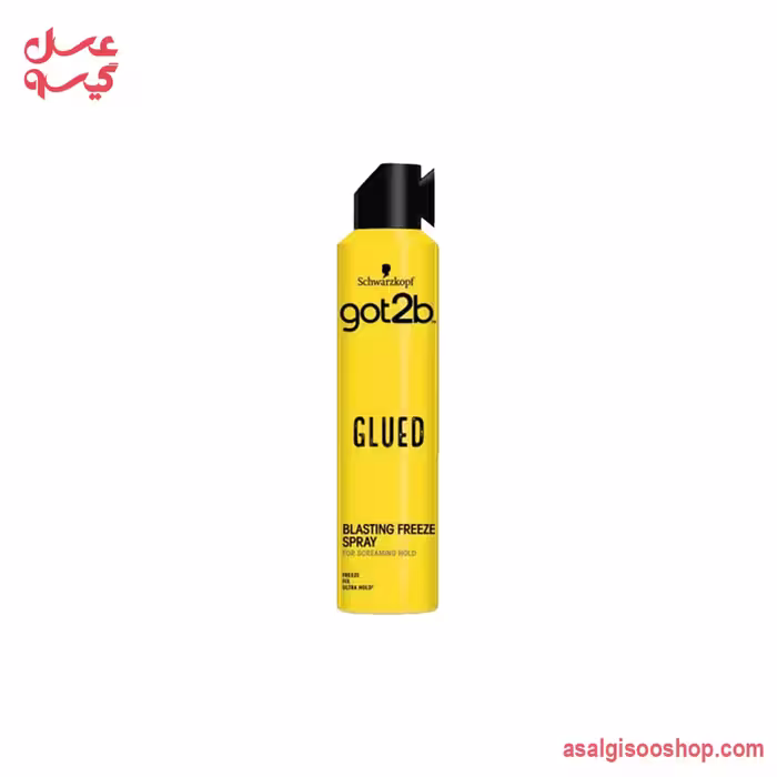اسپری چسب مو شوآرزکوف گات تو بی | Schwarzkopf Got2b Glued Freeze Spray | کد 2981