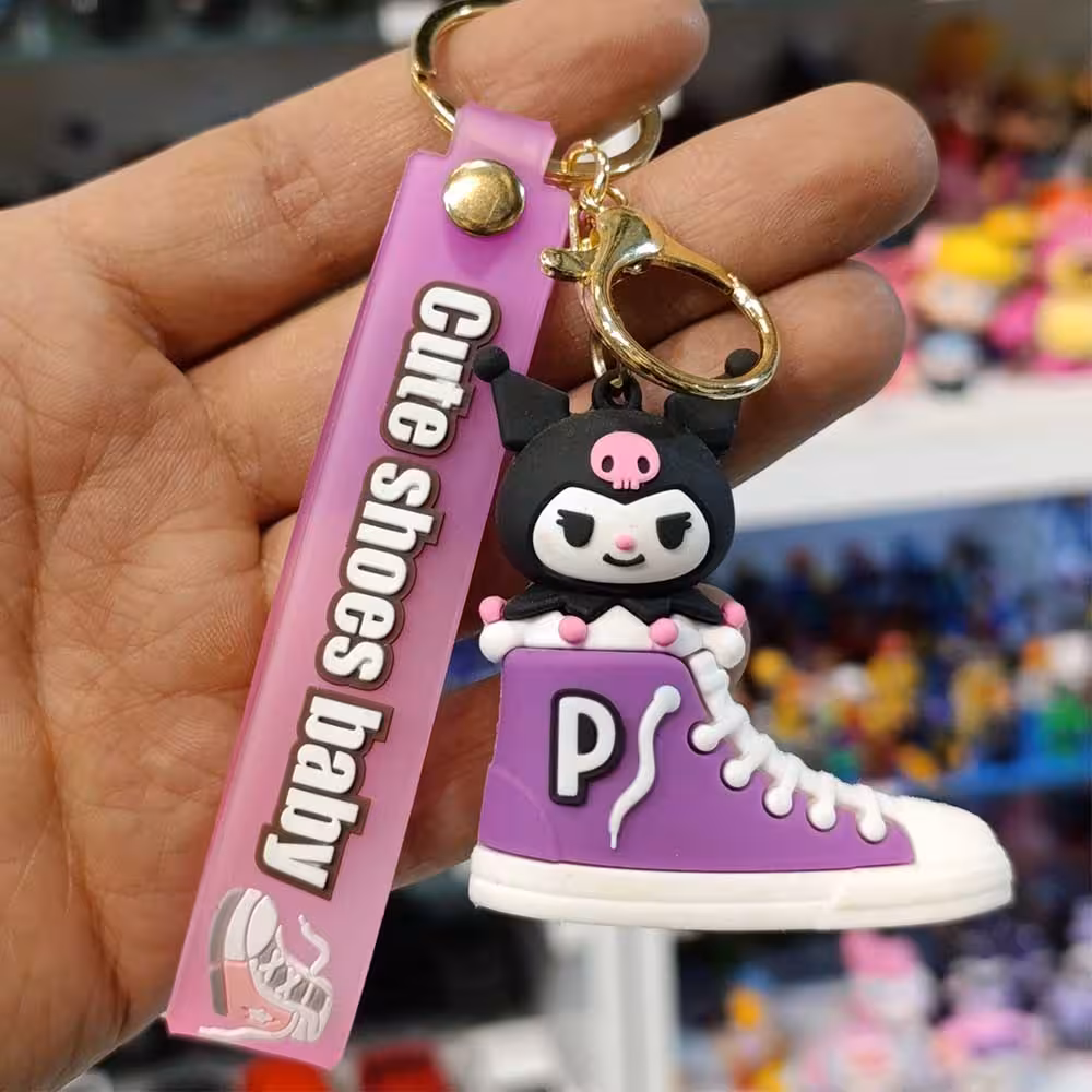 جاکلیدی سیلیکونی کرومی در کفش