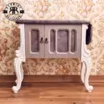 حمید میز اتو  پایه سلطنتی 2 درب ساده  6318