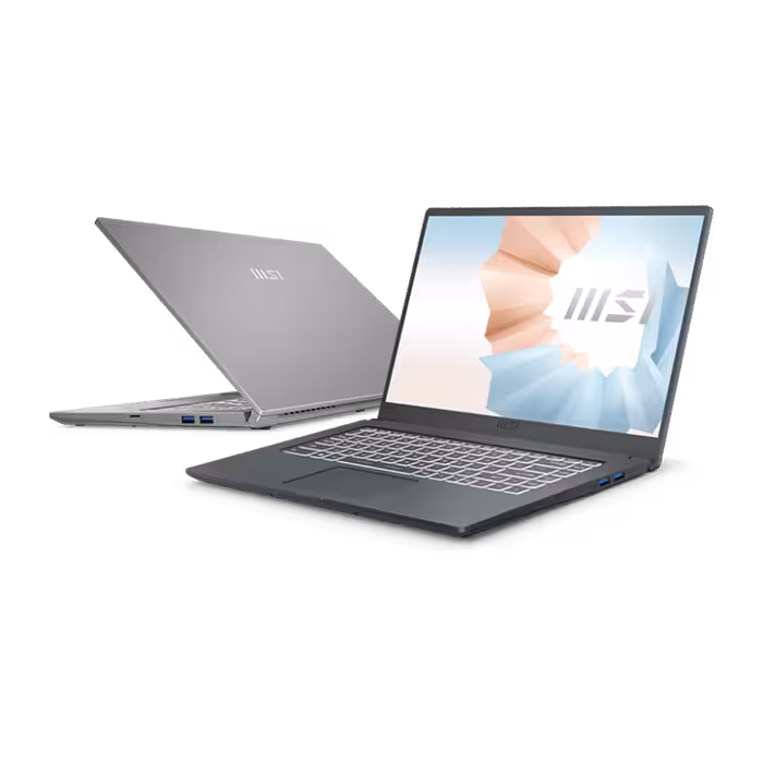 لپ تاپ ام اس ای مدل Modern 15 A11MU/i5 Gray | تکاف