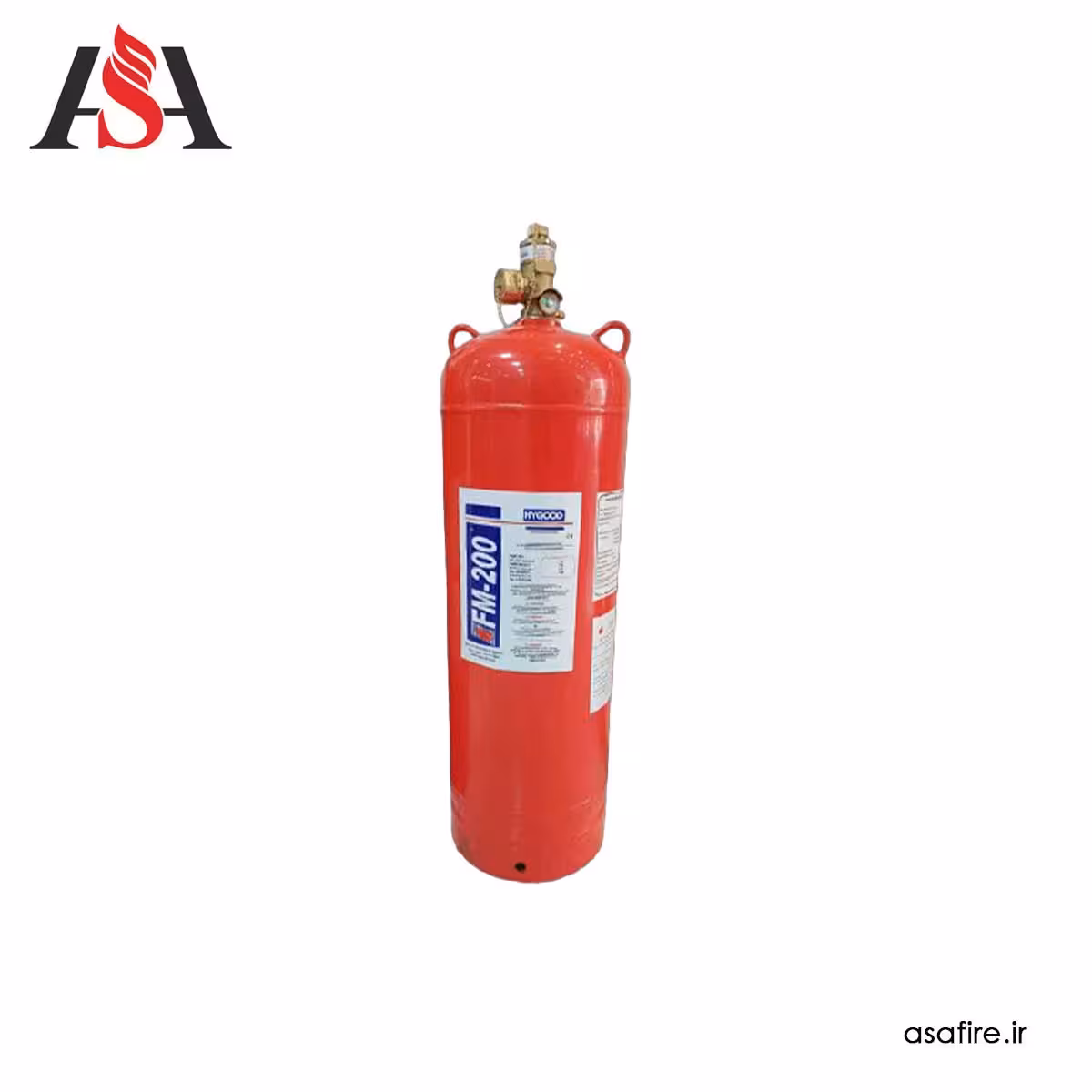 کپسول 2 کیلویی گاز fm200