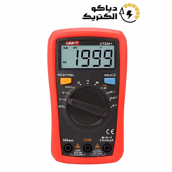 مولتی متر دیجیتال یونیتی مدل UT-33A