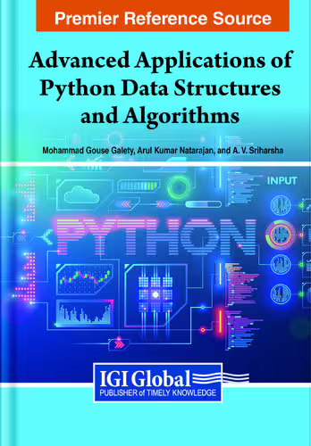 خرید و دانلود نسخه کامل کتاب Advanced Applications of Python Data Structures and Algorithms