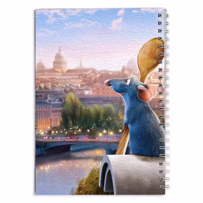 دفتر مشق کارتون موش سرآشپز