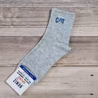 جوراب مچی مدل CAT طوسی روشن