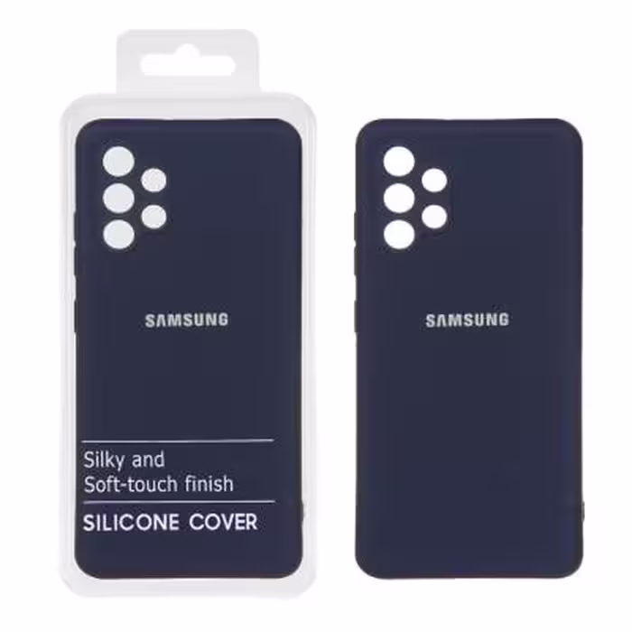 قاب نیو سیلیکون محافظ لنزدار Samsung Galaxy A32 4G - RFF
