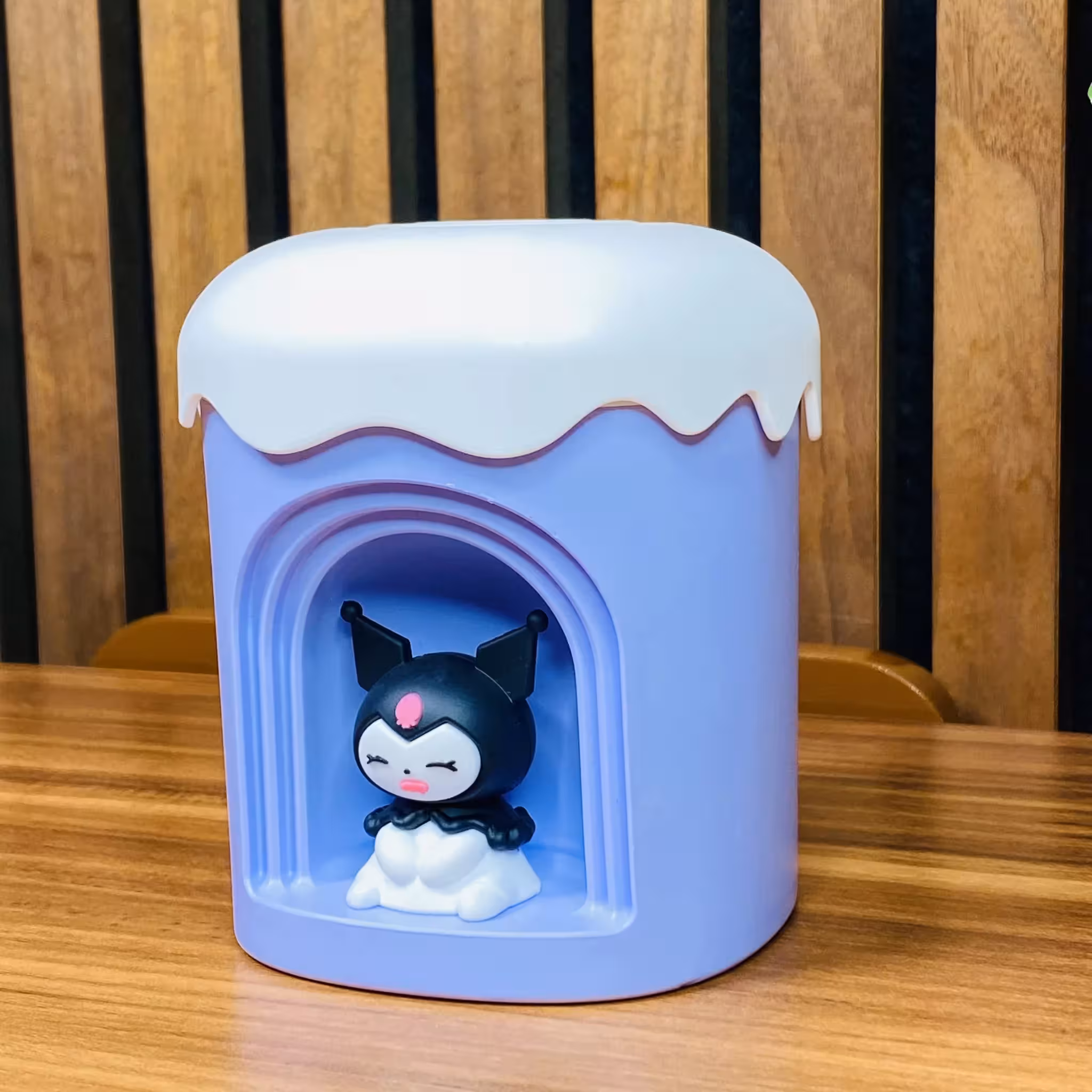 دستگاه بخور و رطوبت ساز سرد مدل عروسک کرومی چراغ دار