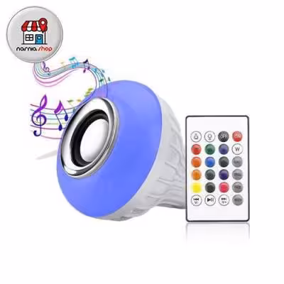 لامپ اسپیکردار بلوتوثی LED MUSIC BULB