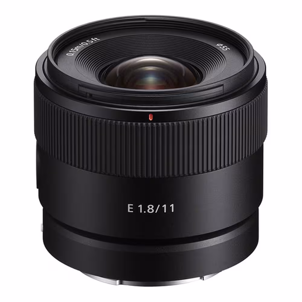 لنز سونی Sony E 11mm f/1.8 Lens
