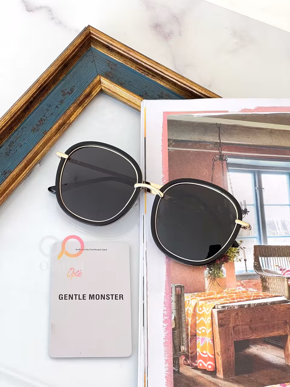 عینک آفتابی زنانه و مردانه جنتل مانستر مدل GENTLE MONSTER MAD CRUSH