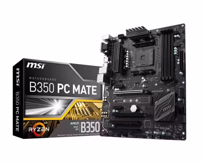 مادربرد ام اس آی B350 PC MATE