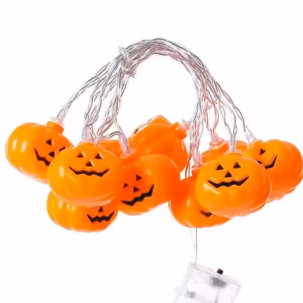 ریسه چراغدار طرح کدو Pumpkin design lamp thread