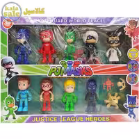 مجموعه فیگور پی جی مسک شب نقاب 9 عددی PJMasks