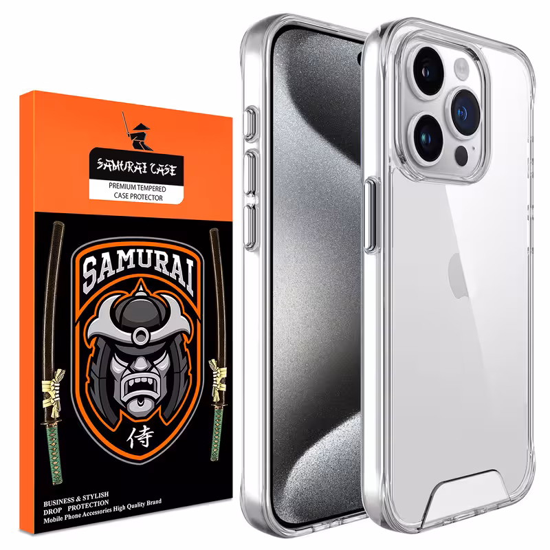 کاور سامورایی مدل Space مناسب برای گوشی موبایل اپل iPhone 15 Pro Max | کالا مکس