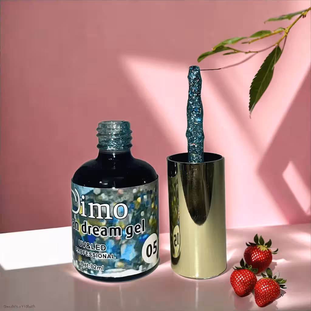 لاک ژل گلیتری دیمو Dimo شماره 5