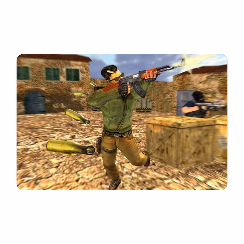 پد موس - پد ماوس چیتوکالا طرح کانتر استریک - counter strike مدل mpb137