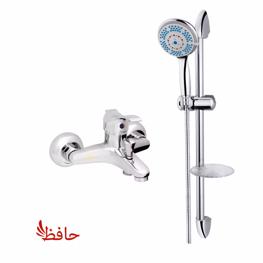 ست دو عددی شیرآلات اهرمی حمام مدل لاله