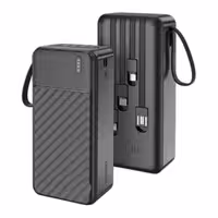 پاوربانک 30000 میلی آمپر پرودو با کابل متصل Porodo Piano Power Bank with Integrated Cables
