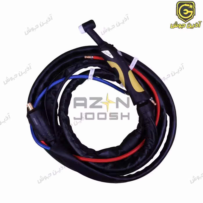 تورچ تیگ آبخنک 18F با گردنی دستی متحرک 4 متری کانکتوری