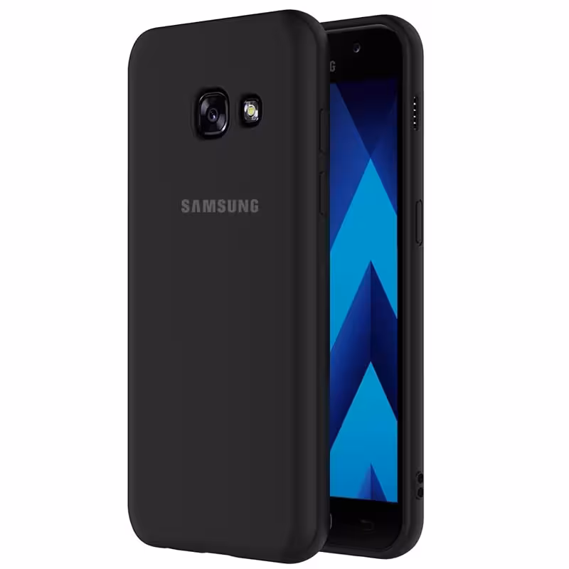 قاب گوشی لیکویید Samsung Galaxy A720 / A7 2017 مدل زیربسته محافظ لنزدار