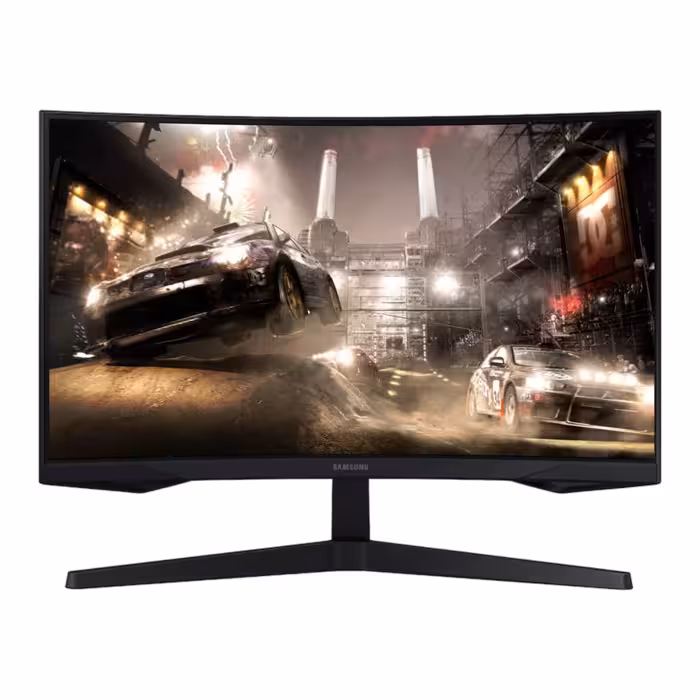 مانیتور مخصوص بازی سامسونگ LC27G55TQ-W سایز 27 اینچ