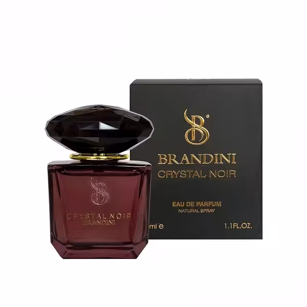 عطر ادکلن جیبی زنانه برندینی کریستال نویر BRANDINI CRYSTAL NOIR 33 ML