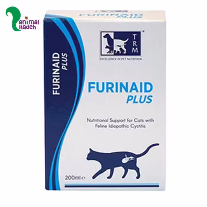 مکمل TRM شربت مخصوص مشکلات مجاری ادرار و مثانه در گربه‌ها مدل فورینید پلاس 200 میلی‌ لیتر
