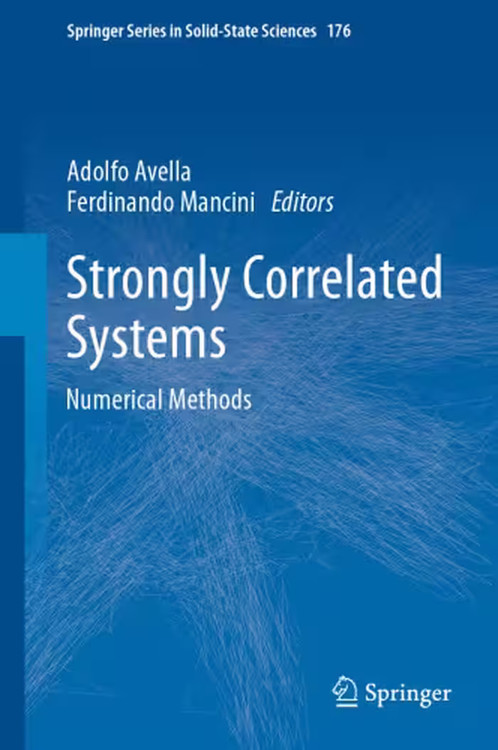 خرید و دانلود نسخه کامل کتاب Strongly Correlated Systems: Numerical Methods