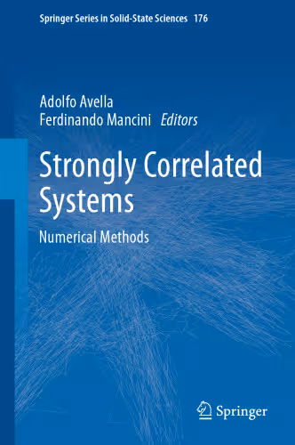 خرید و دانلود نسخه کامل کتاب Strongly Correlated Systems: Numerical Methods