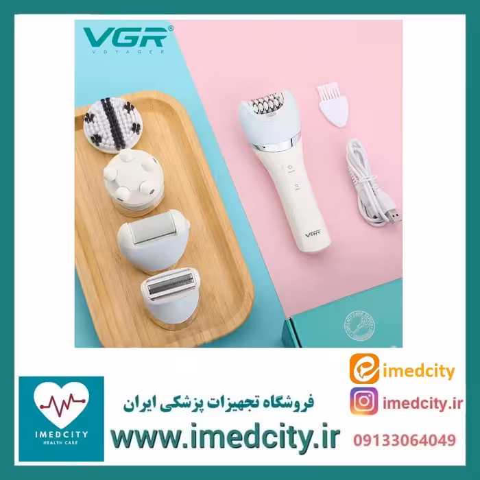 اپیلاتور و ست اصلاح  5 کاره وی جی ار مدل VGR V-703