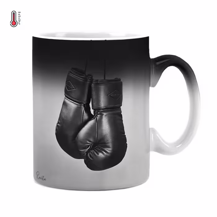 ماگ حرارتی راویتا طرح مبارز بوکس - Boxing Fighter کد 3694