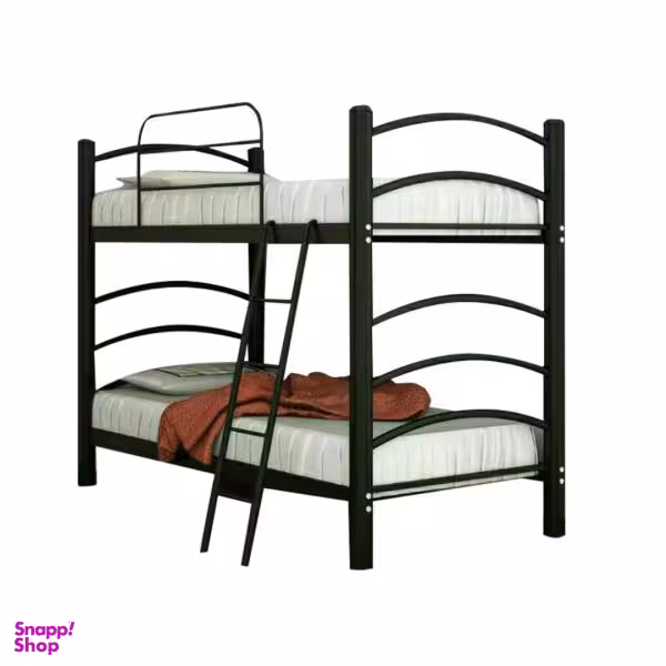 تخت خواب دوطبقه مدل مانلی سایز 90x200 سانتیمتر