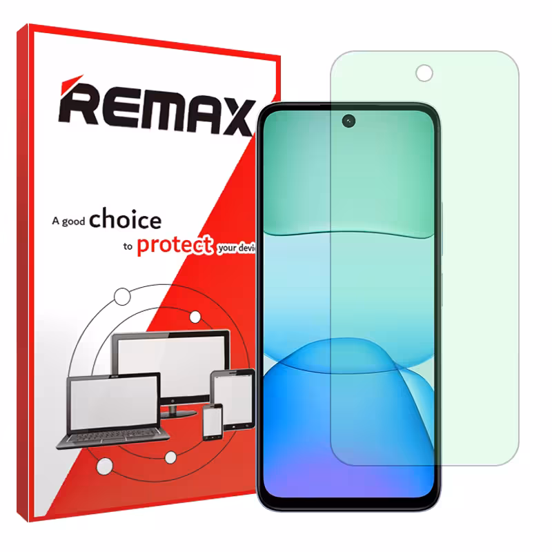 گلس شیائومی Redmi 13x مدل گرین لایت برند ریمکس کد S