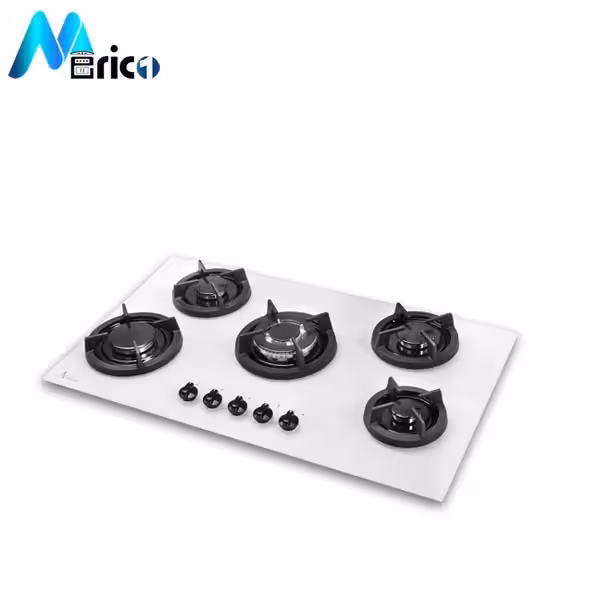 گاز رومیزی اخوان کد G142 پنج شعله شیشه