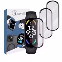 محافظ صفحه نمایش نانو اینولا مدل PMMA VL مناسب برای ساعت هوشمند شیائومی Mi Band 5 بسته سه عددی