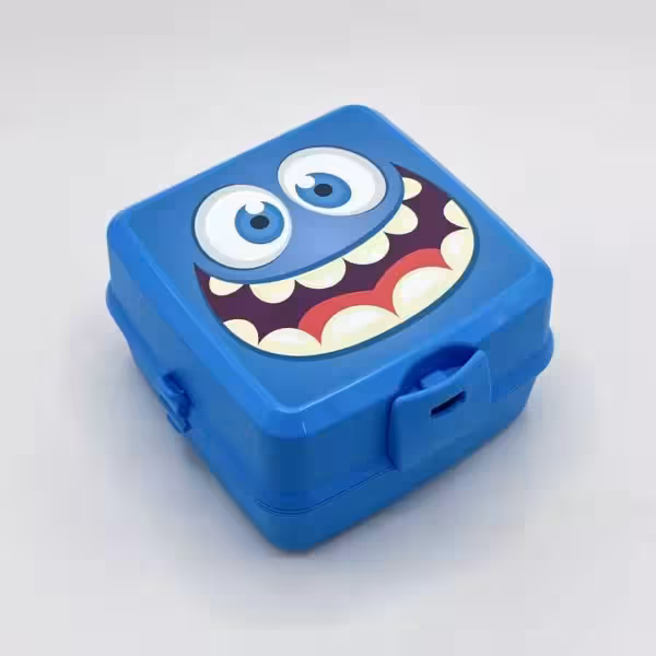 هوبی لایف - ظرف غذا کودک لبخند آبی 021175