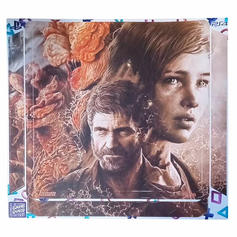 برچسب کنسول PS4 (GO) طرح last of us