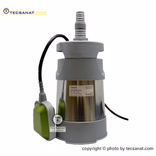 کفکش ایمر 5/5 متری 1 اینچ فلوتردار پلاستیکی-استیل مدل Q250103