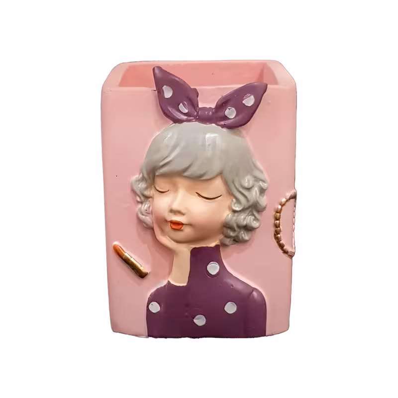 جامدادی رومیزی مدل دختر کد 3