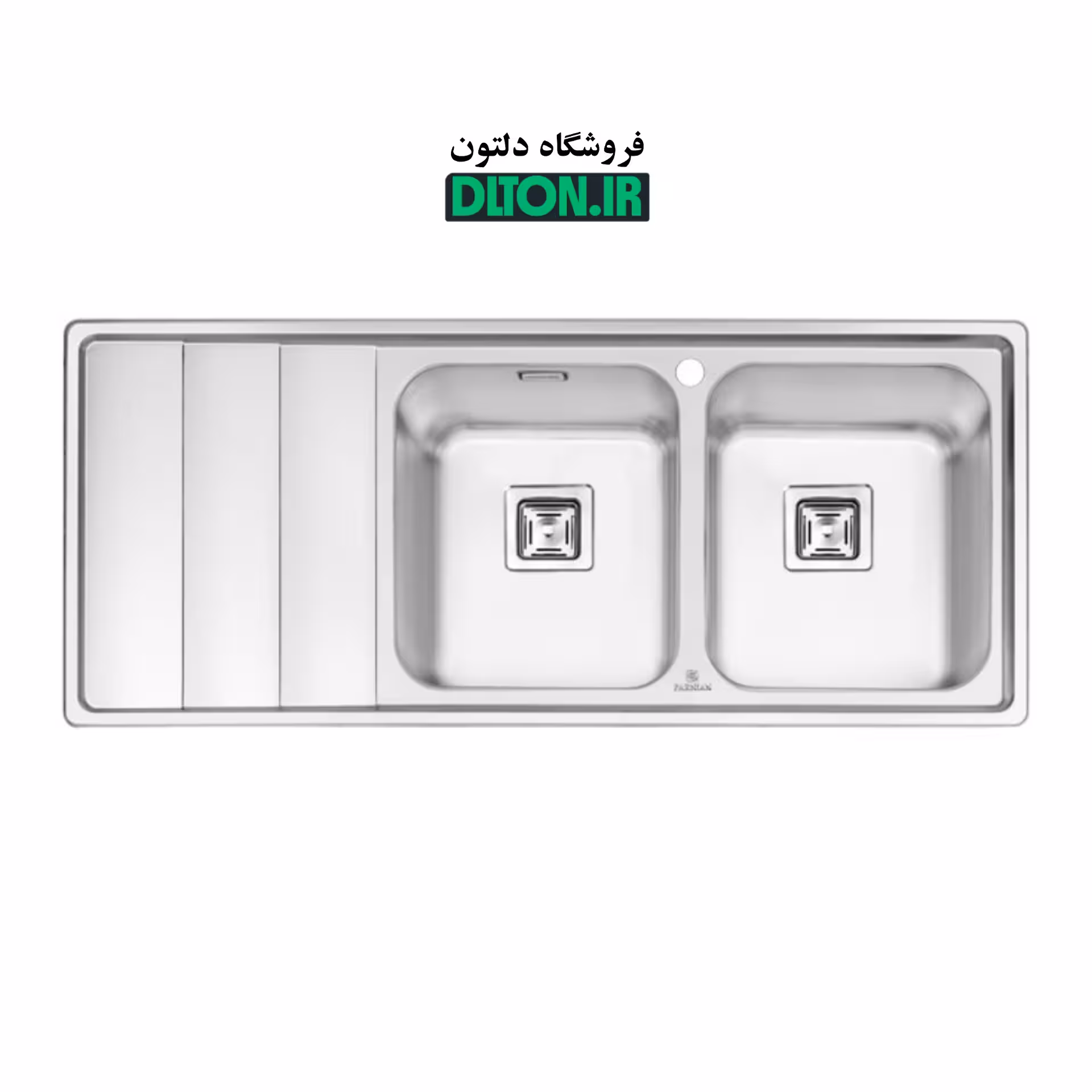 سینک پرنیان استیل 1221 توکار