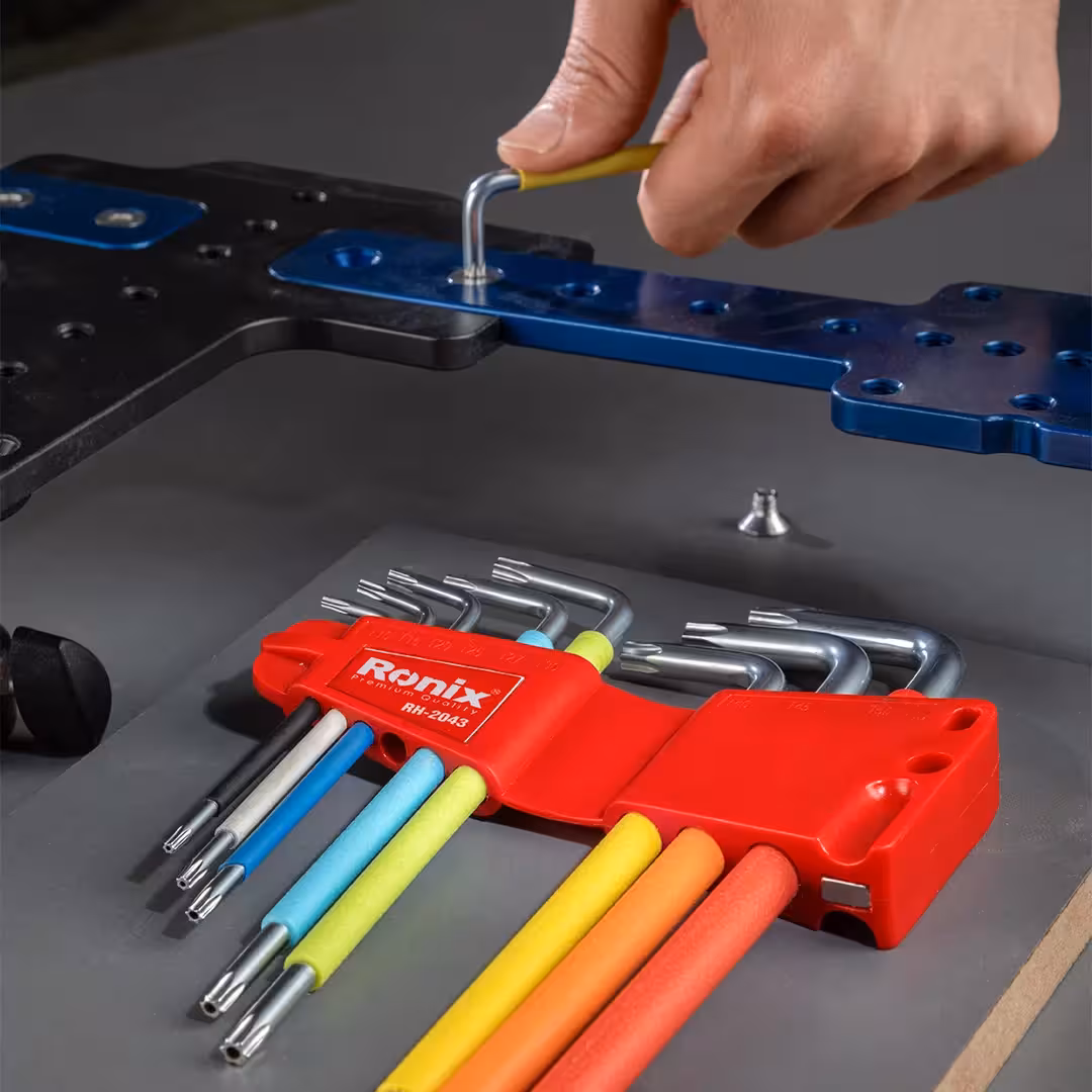 آلن ست 9 عددی ستاره ای الوان بلند RH 2043