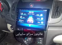 مانیتور سراتو سایپا 11 اینچ اندروید مدل t3l برند mediatech به همراه قاب فابریک و سیم کشی فابریک