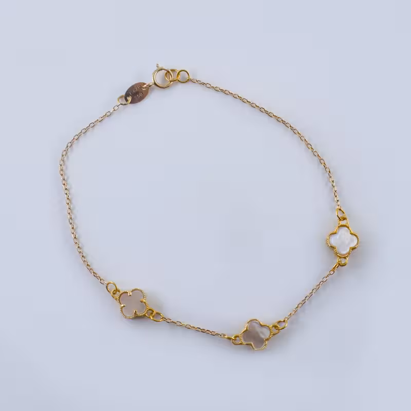 دستبند ونکليف سفيد